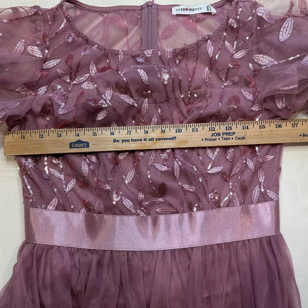 Ever Pretty A-Line Formal Dress Size XL Lavender - Picture 8 of 8